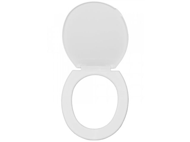 Сиденье для унитаза Стандарт Н белое, ИнкоЭр (И-Сиденье-Стандарт-Н-Белый Р)