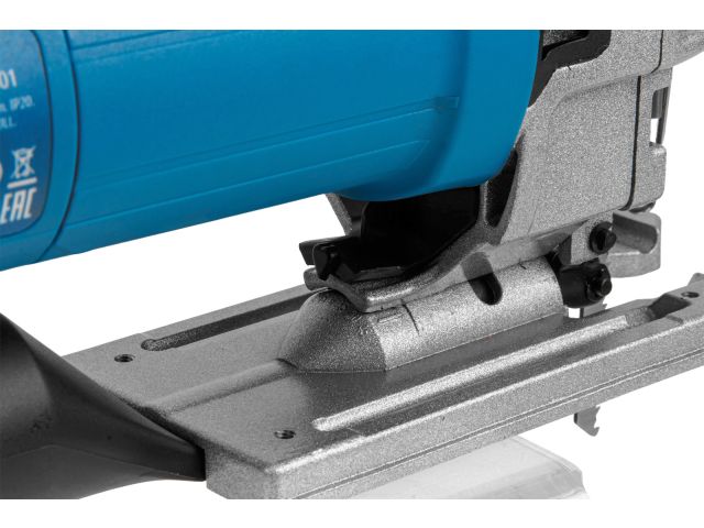 Лобзик электрический BULL ST 1301 в чем. 800 Вт, 800-2600 ход/мин, до 135 мм (Кабель 4 м, подсветка, литая алюминиевая платформа, работа с п