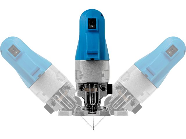 Лобзик электрический BULL ST 1301 в чем. 800 Вт, 800-2600 ход/мин, до 135 мм (Кабель 4 м, подсветка, литая алюминиевая платформа, работа с п