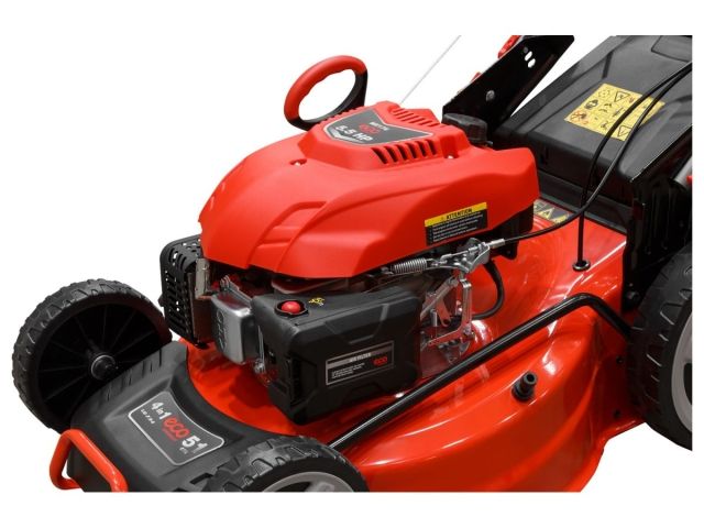 Газонокосилка бензиновая ECO LG-734 самоходная (5.5 л.с., шир. 51 см, самоходная, мульчир., стальн. корпус, травосборник 70 л)