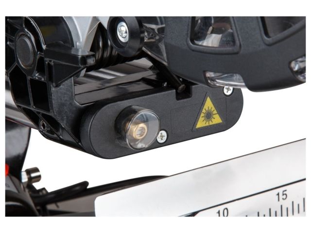 Торцовочная пила WORTEX MS 2520-1 LMO в кор. 2000 Вт, 255 мм, глуб. до 90 мм, шир. до 340 мм, лазер