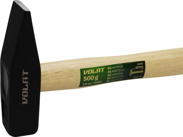 Молоток 0,5кг с дер.рукояткой ВОЛАТ