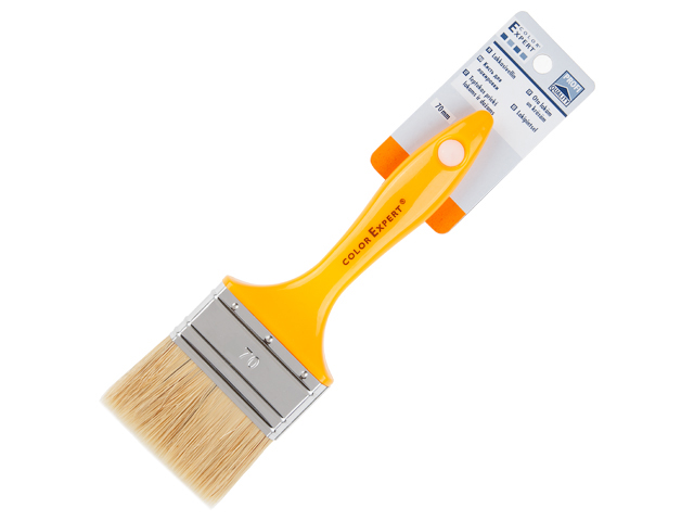 Кисть плоская 1,5"-40мм смеш. щетина (лаки, растворитель) COLOR EXPERT