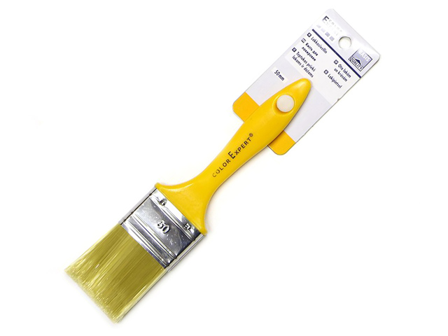 Кисть плоская 3"-70мм синтет. щетина (лаки на водной основе) COLOR EXPERT