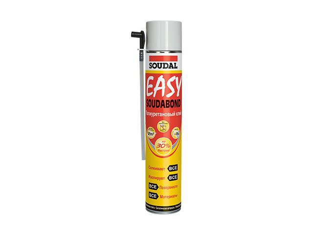 Клей-пена полиуретановая «Soudal»Soudabond Easy» 750 мл