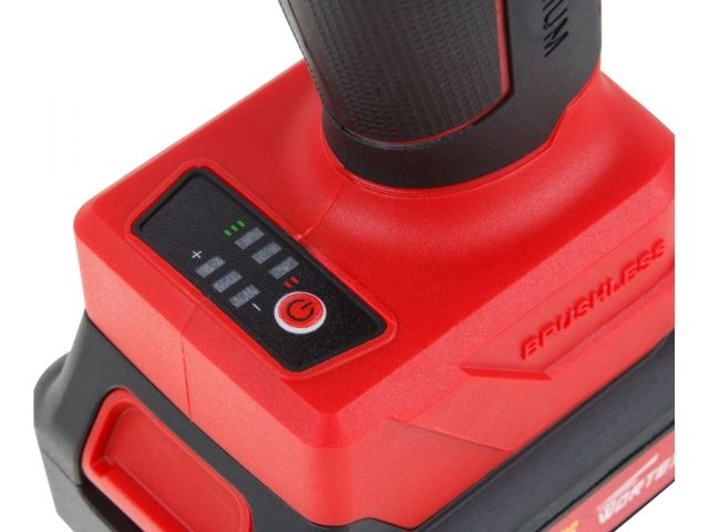 Аккум. дрель-шуруповерт WORTEX BD 1220-1 DLi в чем. БЕСЩЕТ, 12 В, 40 Н*м, 2х1.5 Ач, БЗП 10 мм (шур. до 6 мм, НЕ подходит к линейке ALL1)