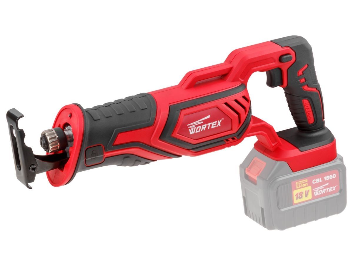 Аккум. сабельная пила WORTEX CSR 1118 E в кор. ALL1 XLT SOLO 18В, дер. 115 мм