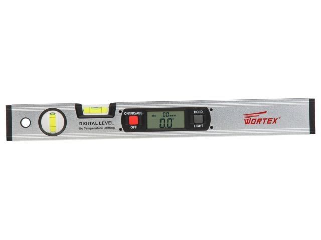 Уровень электронный WORTEX DL 4000 4х90, погр.: 0,1 мм, 400 мм