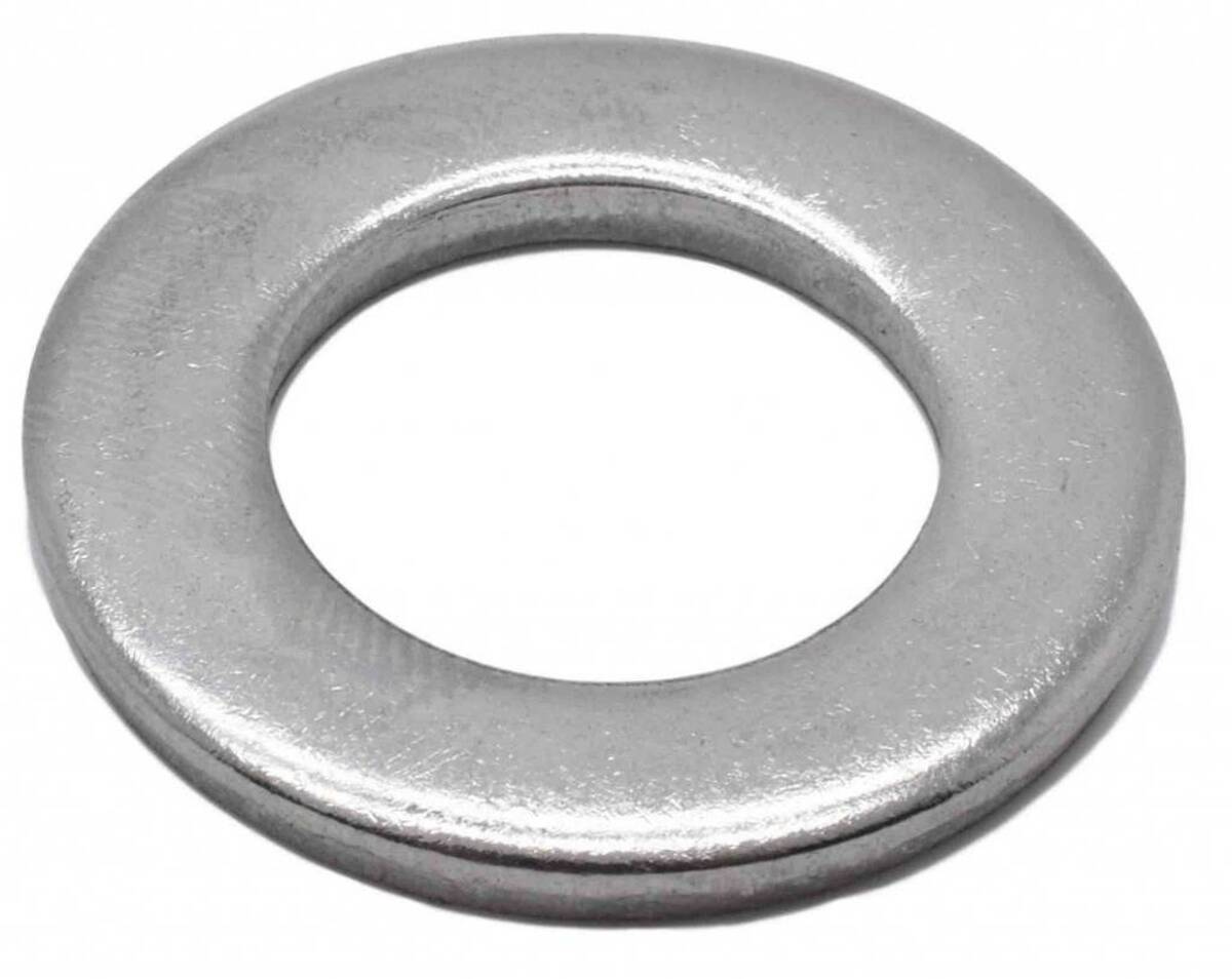 Шайба М16(17) плоская, нерж.сталь (А2), DIN 125 (200 шт в карт. уп.)