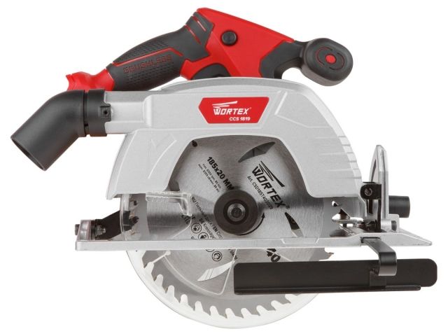 Аккум. циркулярная пила WORTEX CCS 1819 в кор. ALL1 XLT SOLO (18.0 В, БЕЗ АККУМУЛЯТОРА И ЗУ, 190х20 мм, до 63 мм)