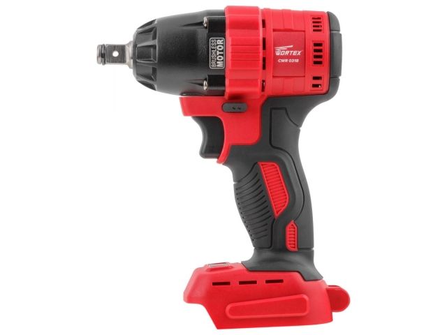 Аккум. ударный гайковерт WORTEX CWR 0318 в кор. ALL1 XLT SOLO БЕСЩЕТ., 18 В, 310 Н*м, 1/2" (вес 2.0 кг)