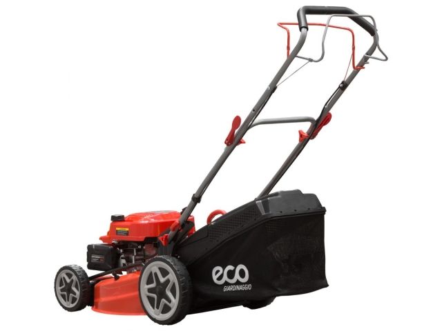 Газонокосилка бензиновая ECO LG-735 самоходная (6.0 л.с., шир. 51 см, самоходная, авт.заслонка, мульчир., стальн. корпус, травосборник 70 л)