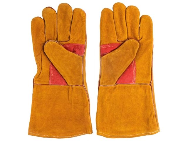 Краги спилковые пятипалые усиленные (на подкладке), 14 р-р STARTUL