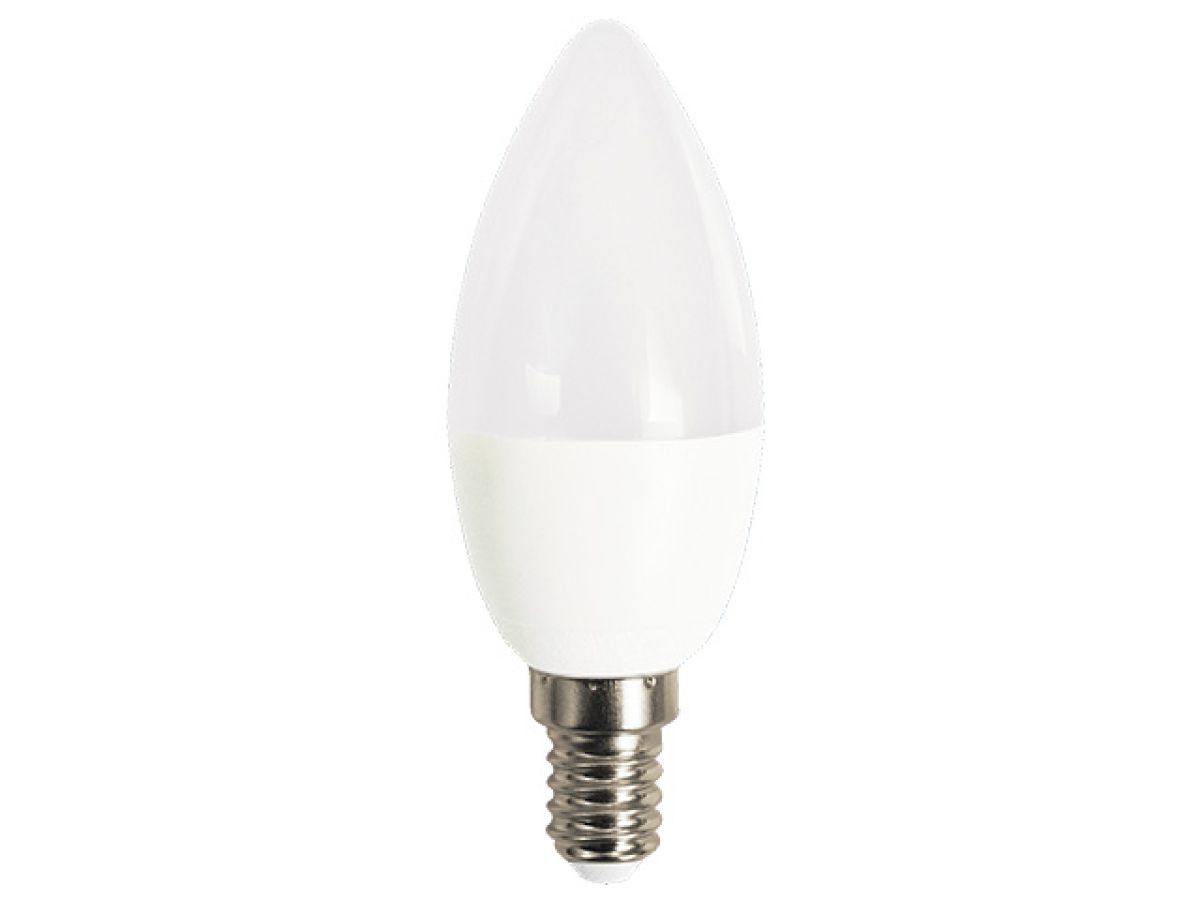 Лампа светодиодная C37 СВЕЧА 8Вт PLED-LX 220-240В Е14 5000К JAZZWAY