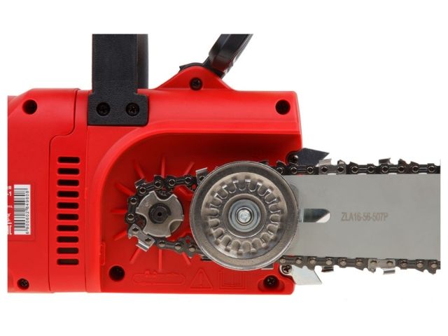 Пила цепная электрическая WORTEX EC 4024-1 шина 40 см (16"), 3/8" LP, 1.3 мм (2400 Вт, 14.5 м/с, 40.5 см, 3/8", 1.3мм, 56 зв; автосмазка, бе