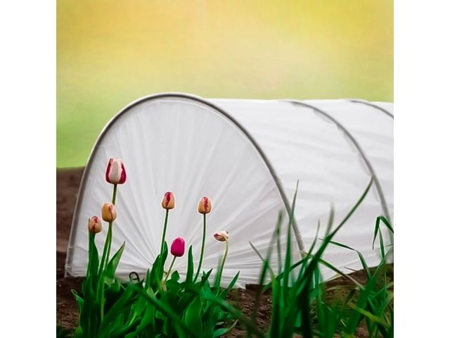 Парник "Бабушкин парничок" 8м, ОСТРОВ КОМФОРТА (длина: 8 м, ширина: 50 см, высота: 70 см)