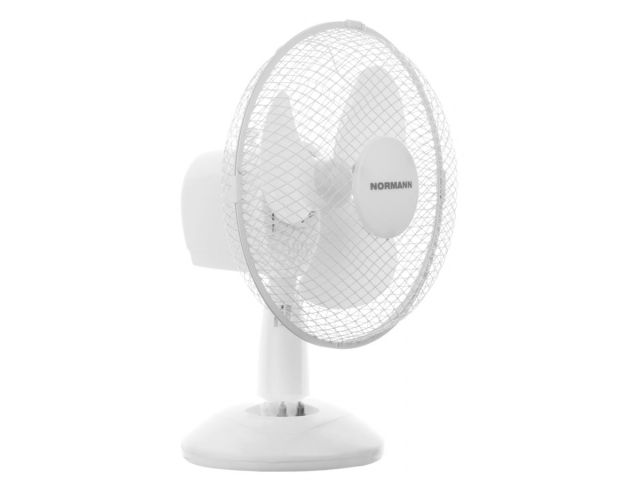 Вентилятор электрический настольный  ACF-081 NORMANN (25 Вт, диаметр 23см; 2 скорости; автоповорот)