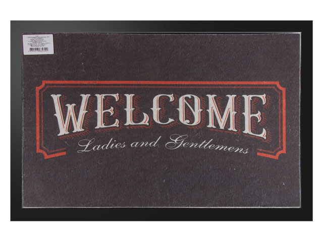 Коврик придверный 40*60 см «Welcome» фотопечать, ТМ Blabar