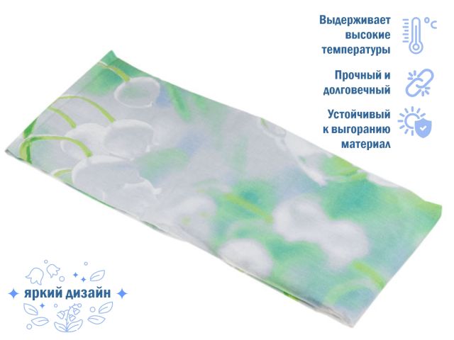 Чехол для гладильной доски, универсальный (бязь 1200 х 420), PERFECTO LINEA (Чехол д/гладильной доски, универсальный (бязь 1200 х 420). Цвет