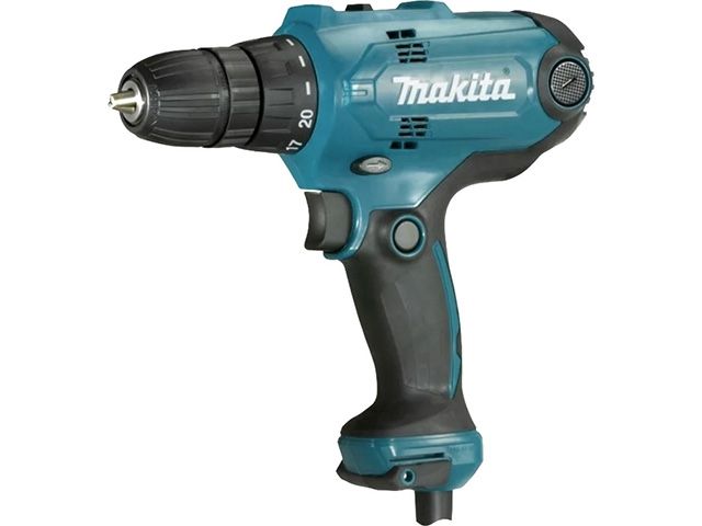 Дрель-шуруповерт ударная MAKITA HP 0300 в кор. (ОТГРУЗКА ТОЛЬКО ПО ЭТН/ЭТТН | 320 Вт, патрон БЗП, 56 Нм)