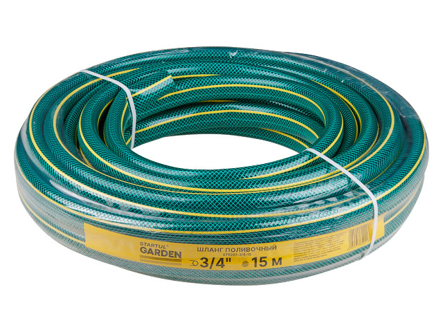 Шланг поливочный 3/4″ 15м STARTUL GARDEN (ST6201-3/4-15)