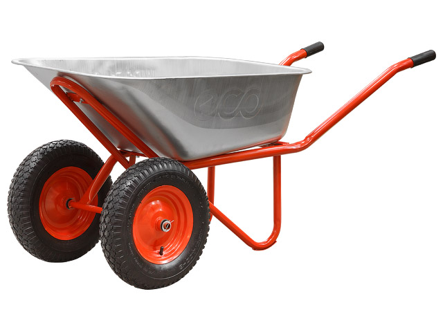 Тачка строительная ECO WB351-2 (130л, 350кг, 2 пневмоколеса 4.00-8))