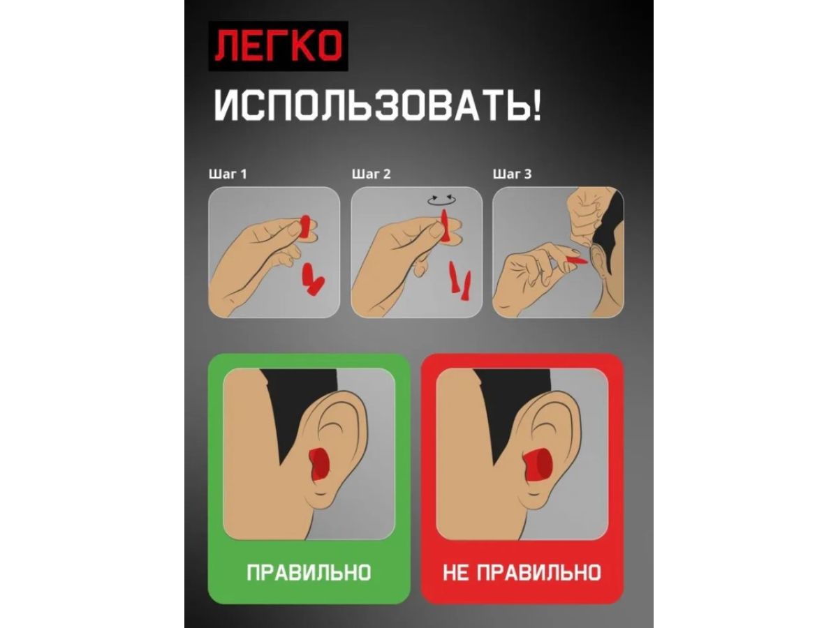 Беруши без шнурка Jeta Safety