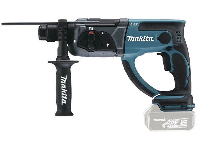 Аккум. перфоратор MAKITA LXT DHR 202 Z в кор. (ОТГРУЗКА ТОЛЬКО ПО ЭТН/ЭТТН | 18.0 В, Li-Ion, 1.9 Дж, вес 3.2 кг)