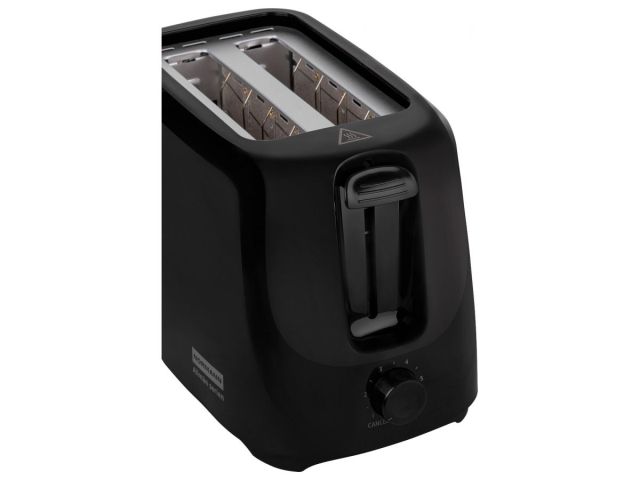 Тостер AST-023 NORMANN (700 Вт, 2 ломтика, черный цвет)