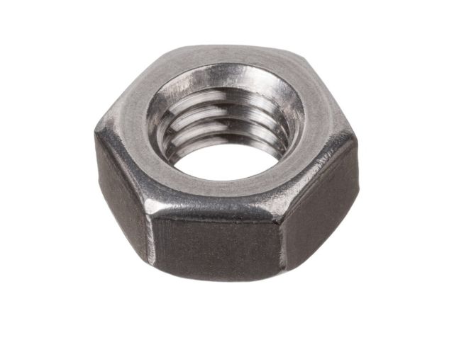 Гайка М5 шестигр., нерж.сталь (А2), DIN 934 (1000 шт в уп.)