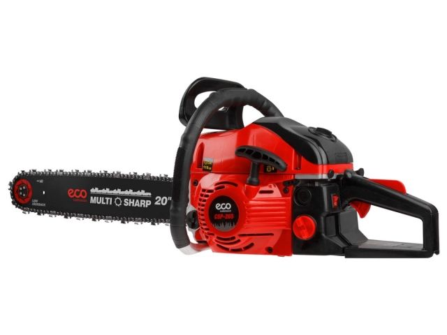 Бензопила ECO CSP-265 шина 50 см (20"), 0.325", 1.5 мм, 76 зв (2.60 кВт, 3.5 л.с., 52 см3, вес 6.8 кг)