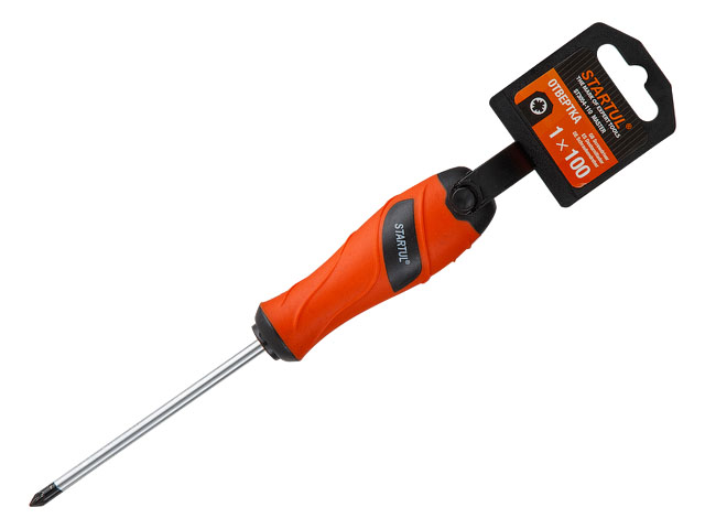 Отвертка "+" №1 100мм PZ STARTUL MASTER (ST3054-110)