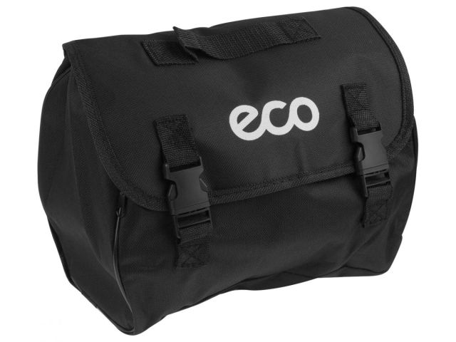 Компрессор автомобильный ECO AE-028-2 (12 В, 280 Вт, 70 л/мин, 2 цилиндра, 10 бар (манометр 7 бар), фонарь, сумка)
