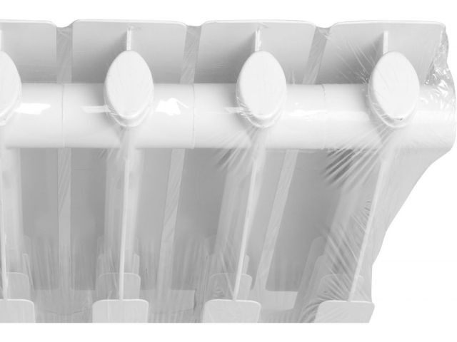 Радиатор алюминиевый 500/80, 10 секций SAS (вес брутто 9100гр)