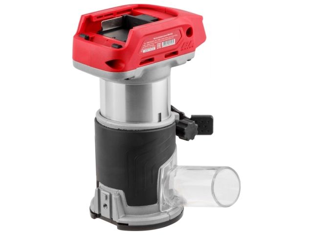 Аккум. фрезер кромочный WORTEX CMM 1835 в кор. ALL1 XLT SOLO БЕСЩЕТ., 18 В, цанга 6/8, рег. об, конс (10000-30000 об/мин)