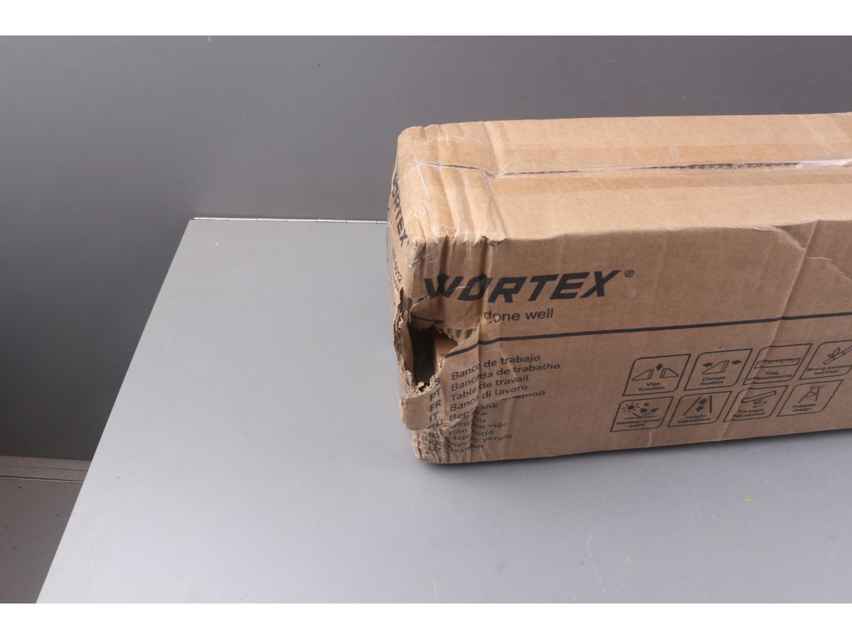 Верстак складной WORTEX WB 6012 БАМБУК, 605X540X(860-1140) мм, регулировка столешницы уцененный (0