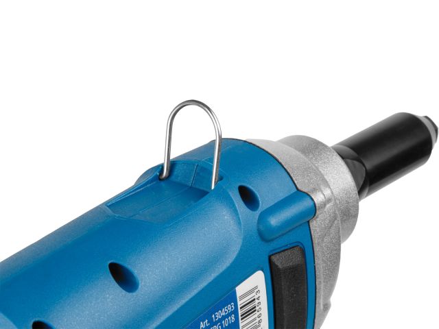 Аккум. заклепочный пистолет BULL CRG 1018 в чем. XLTpro, БЕСЩЕТ., 25 мм, 10000 Н, 1х4 А*ч (2.4, 3.2, 4.0, 4.8 мм, вытяжные, подсветка)