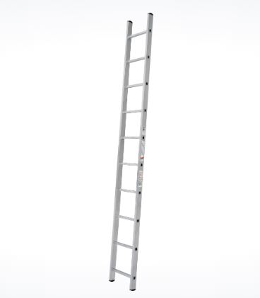 Лестница алюм. односекц. 263см 10 ступ., 3,4 кг PRO STARTUL (ST9945-10)
