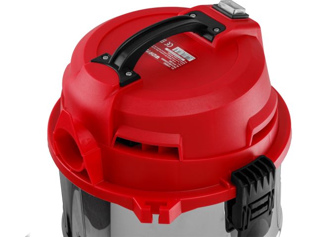 Пылесос строительный WORTEX VC 3014 WS 1200 Вт, 30 л, провод 4.5 м, шланг 3 м (ОТГРУЗКА ТОЛЬКО ПО ЭТН/ЭТТН | с доп. розеткой, 5,5 кг, синхро