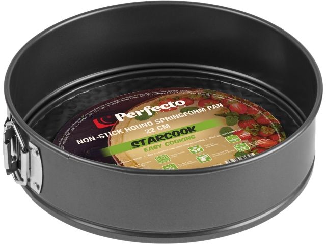 Форма для выпечки, круглая, разъемная, 22 см., антипригарное покрытие, STARCOOK, PERFECTO LINEA