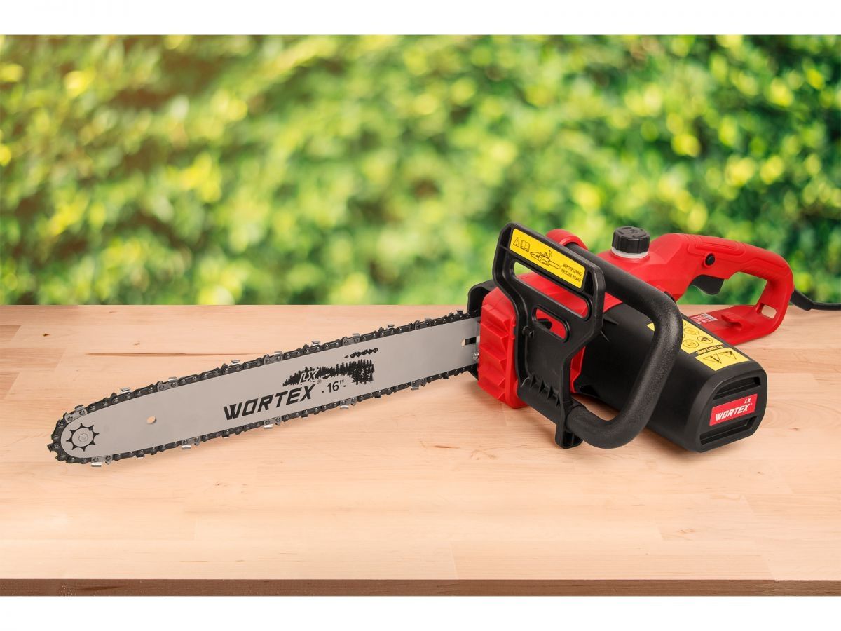 Пила цепная электрическая WORTEX LX EC 4020-1 F шина 40 см (16"), 3/8" LP, 1.3 мм