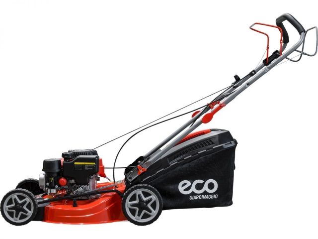 Газонокосилка бензиновая ECO LG-634 самоходная (4.0 л.с., шир. 46 см, самоходная, мульчир., стальн.корпус, травосборник 50 л)