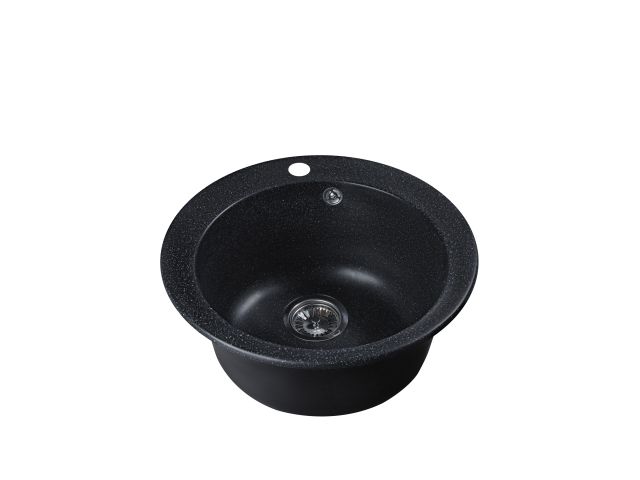 Мойка кухонная из искусственного камня POINT оникс 495х495 мм, AV Engineering