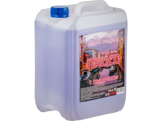 Мыло жидкое для рук  "ITALICO" 5 л AJM (мякоть граната, с глицерином)