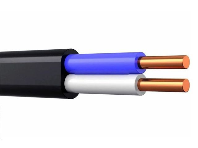 Кабель ВВГ-Пнг(A)-LS 2х2,5 (бухта 100м) Ч Щучинский завод Автопровод (черный)