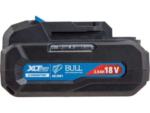 Аккумулятор BULL AK 2001 18.0 В, 2.0 А/ч, Li-Ion XLTpro (18 В, 2 А*ч, Li-ion)