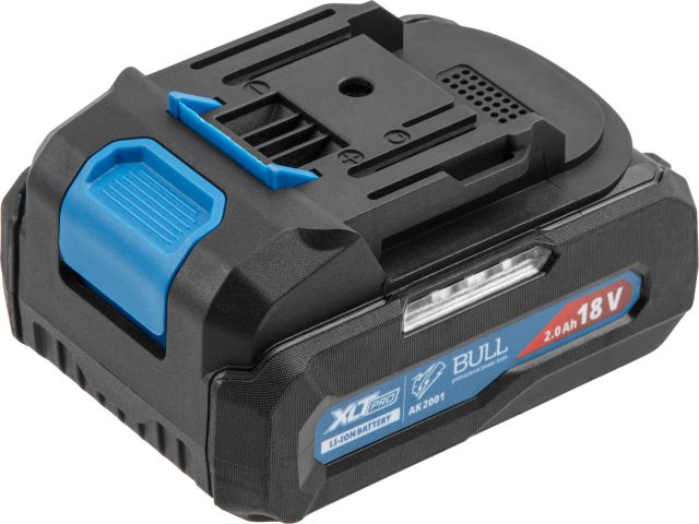 Аккумулятор BULL AK 2001 18.0 В, 2.0 А/ч, Li-Ion XLTpro (18 В, 2 А*ч, Li-ion)