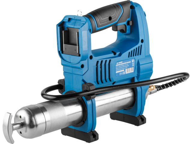 Аккум. шприц для смазки BULL CGG 6818 в кор. XLTpro SET 18 В, 690 атм., 255 г/мин, 1х4 А*ч, з/у 4 А (Шланг 76 см)