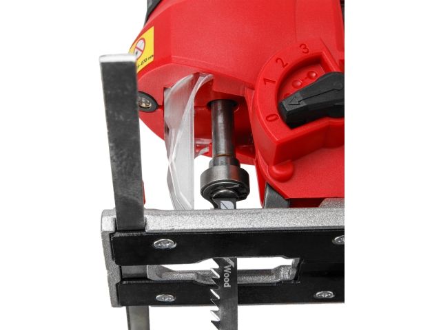 Лобзик электрический WORTEX JS 6507 LE в кор. 650 Вт, 500-3000 ход/мин, пропил до 65 мм (Быстрозажимной патрон, маятниковый ход, рег. об., л