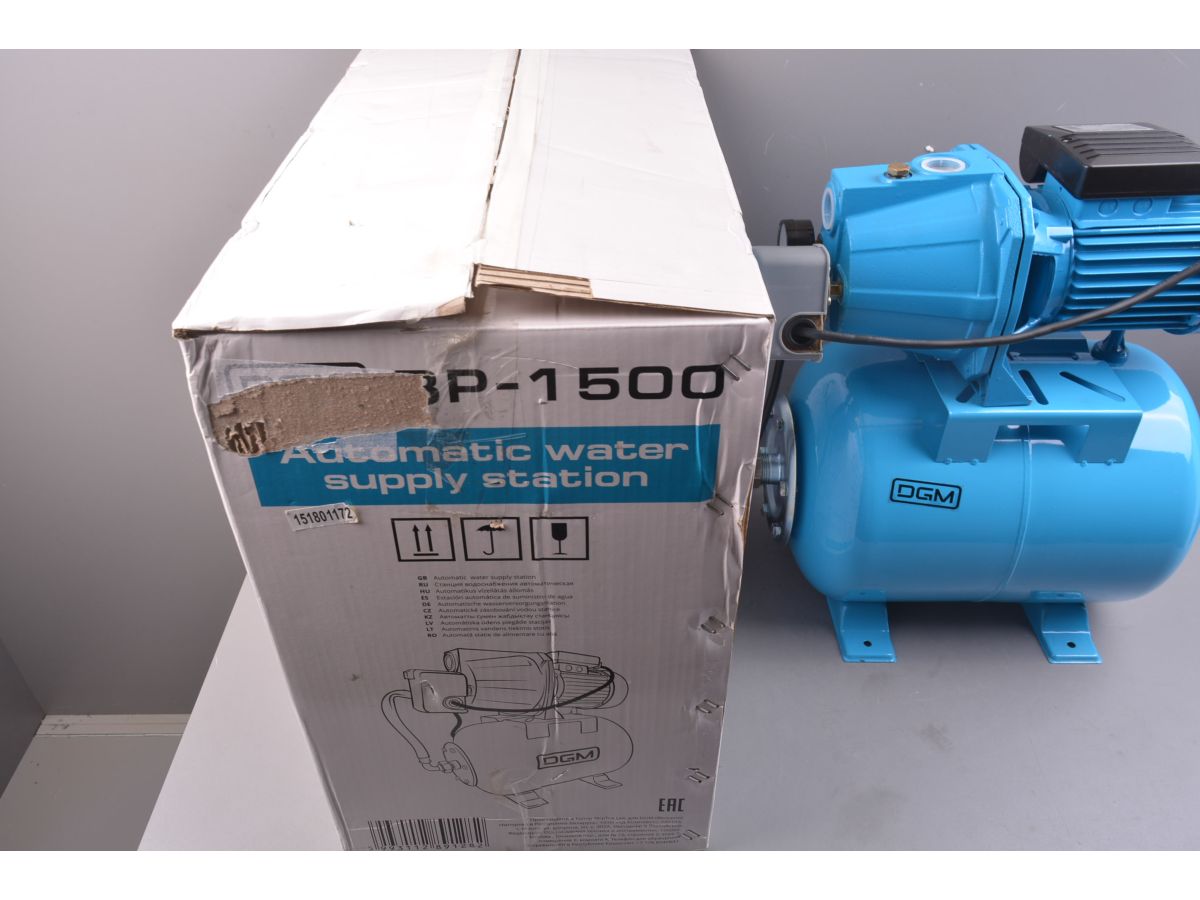 Станция водоснабжения автоматическая DGM BP-1500 уцененный (0013389472)